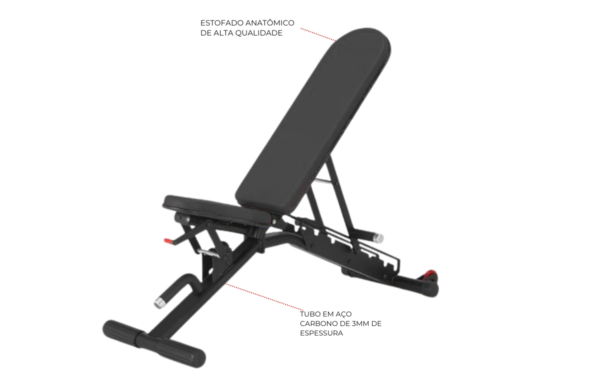 Banco Simples Regulável 0-90°