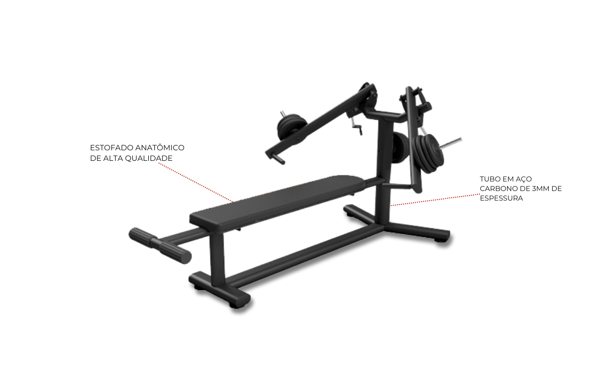 Supino Horizontal Articulado